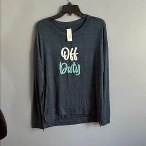 Secret Treasures Off Duty Sweatshirt - Dark Gray